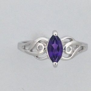 Natural Amethyst 925 Sterling Silver